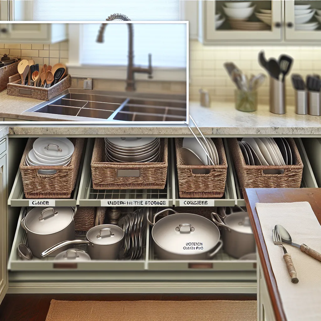 Under counter storage solutions