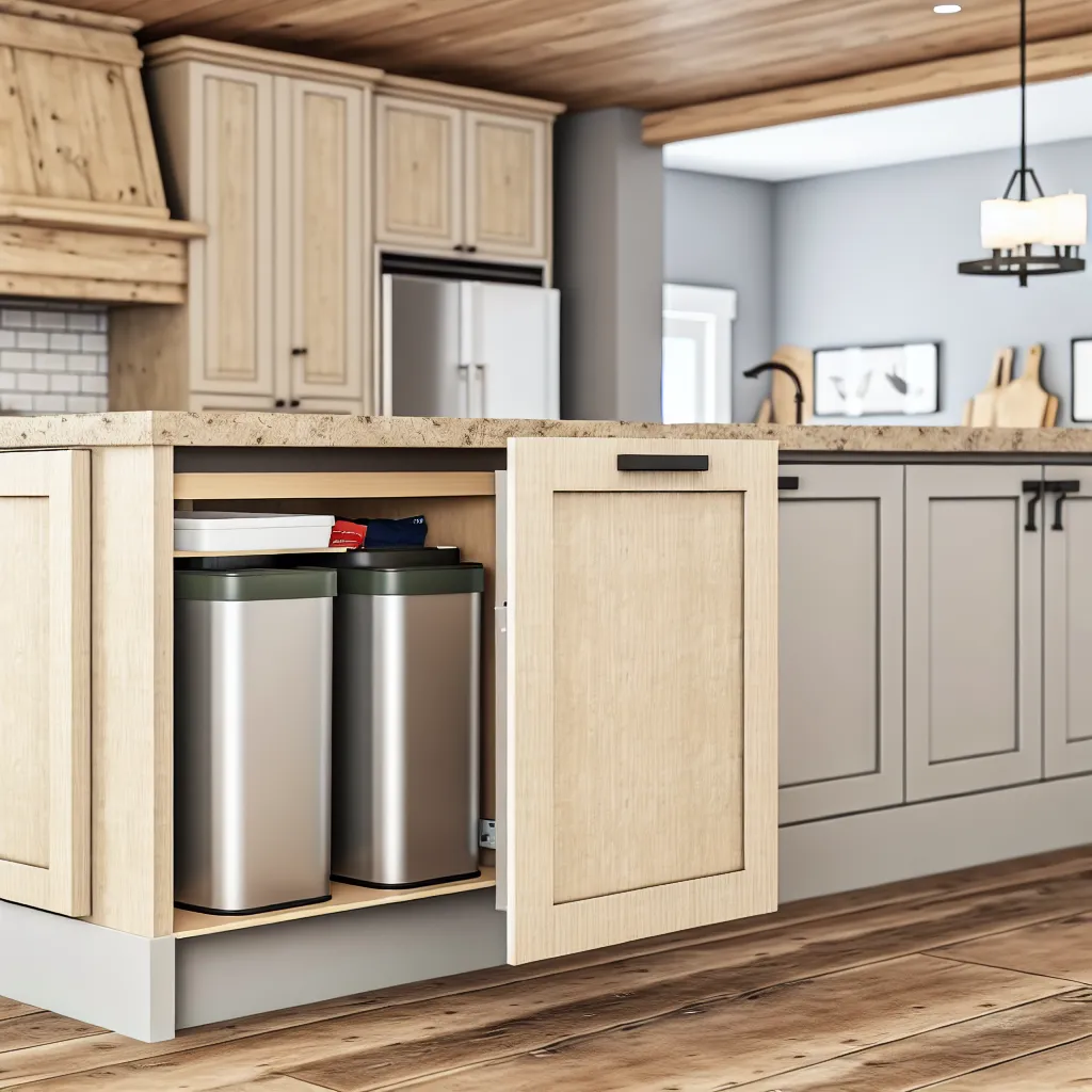 Built-in waste management